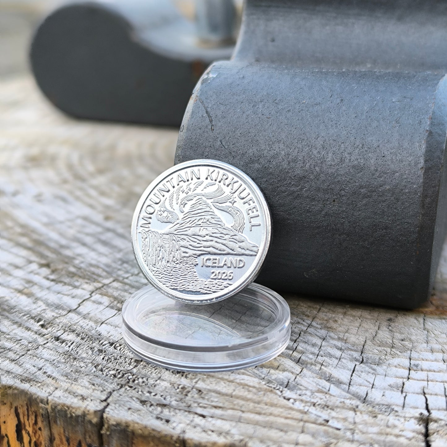 Handminted Icelandic Coin
