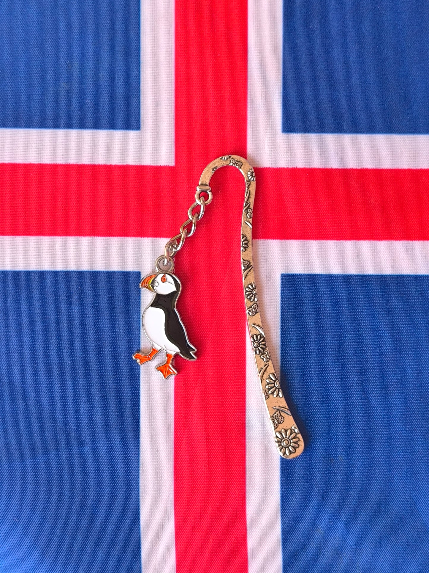 Icelandic Puffin bookmark