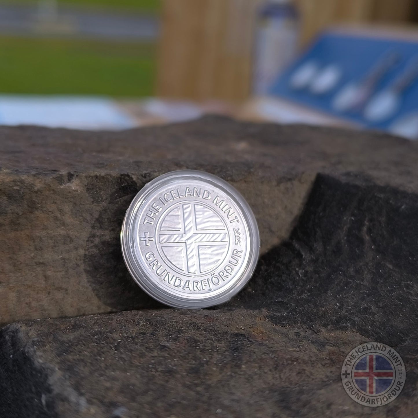 Handminted Icelandic Coin