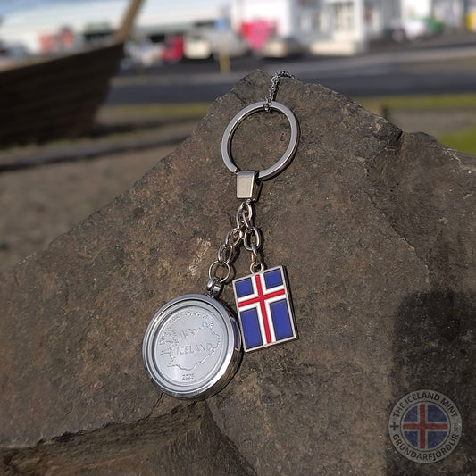 Handmade Icelandic Keychain B