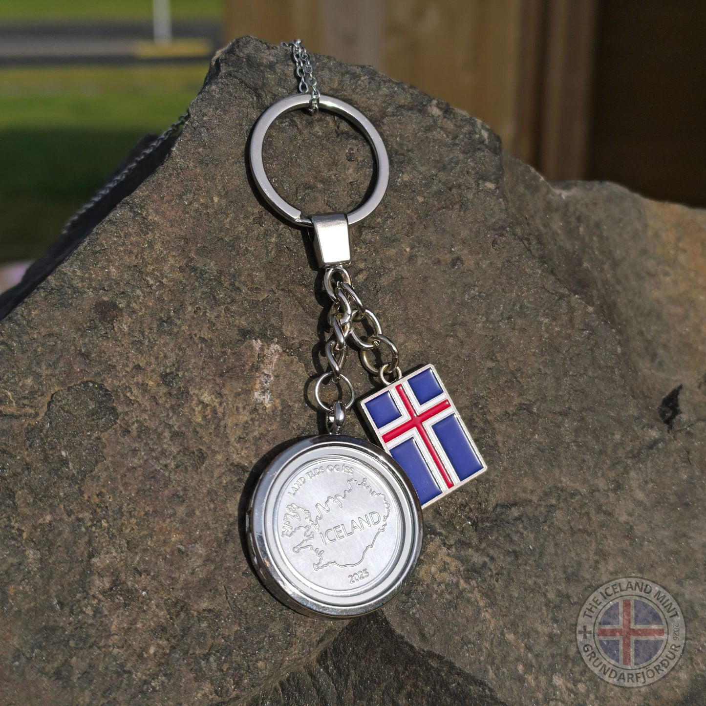 Handmade Icelandic Keychain B