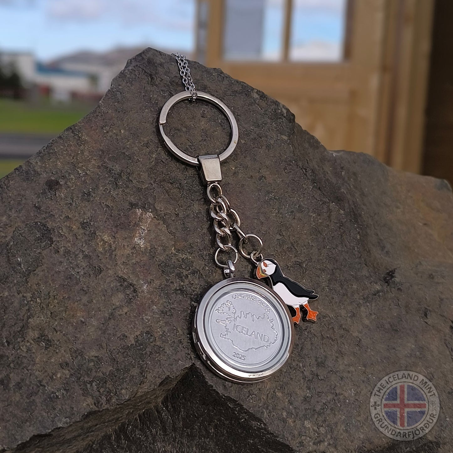 Handmade Icelandic Keychain B