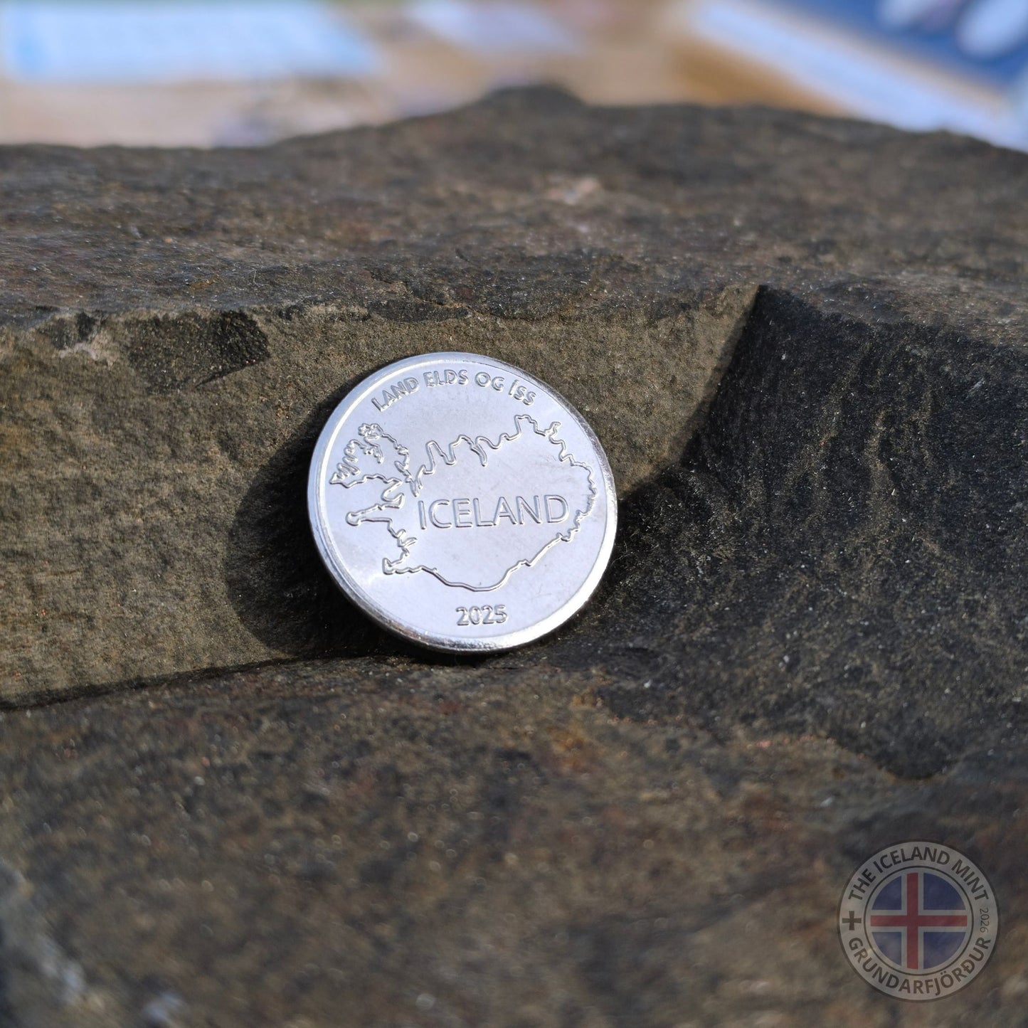 Handminted Icelandic Coin