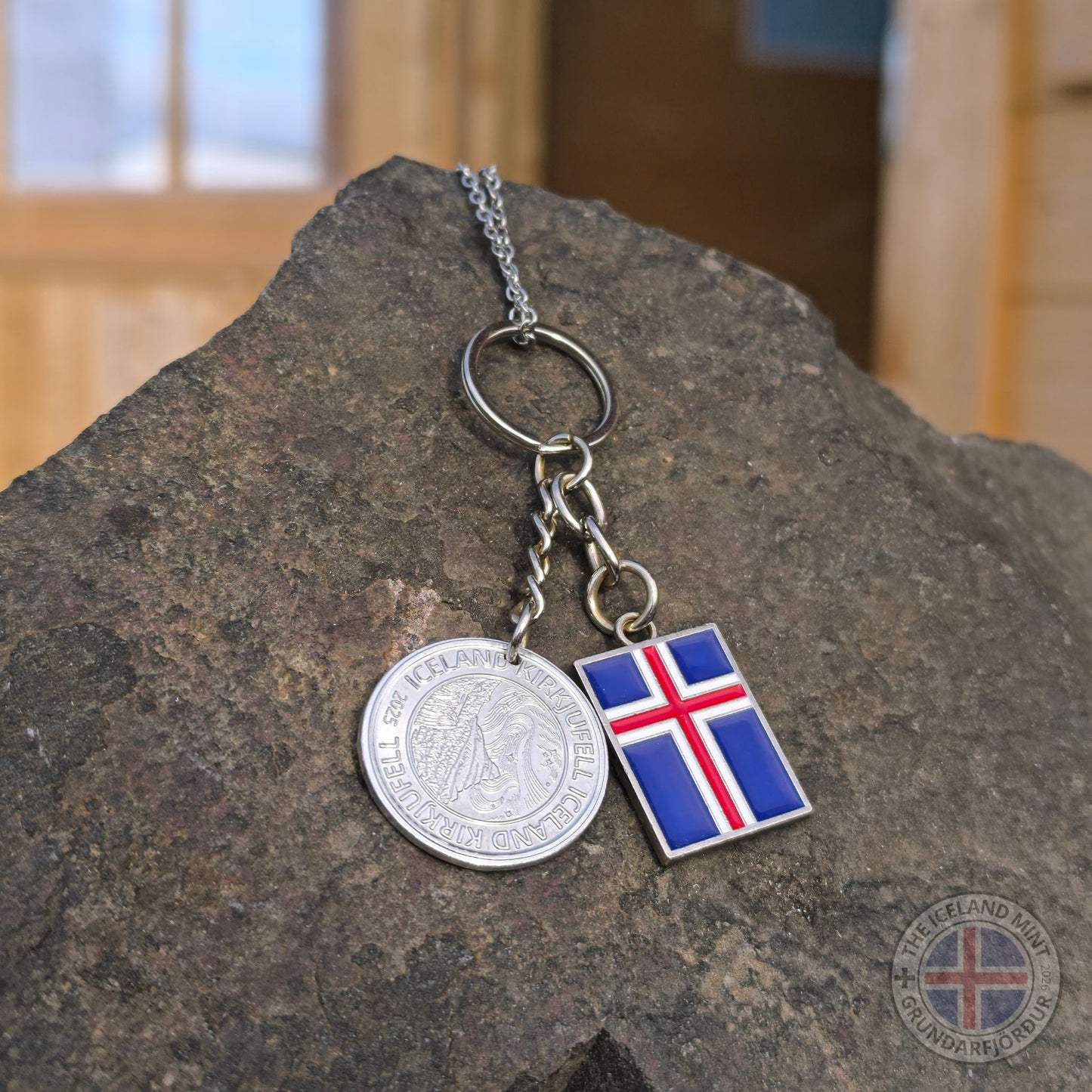 Handmade Icelandic Keychain A