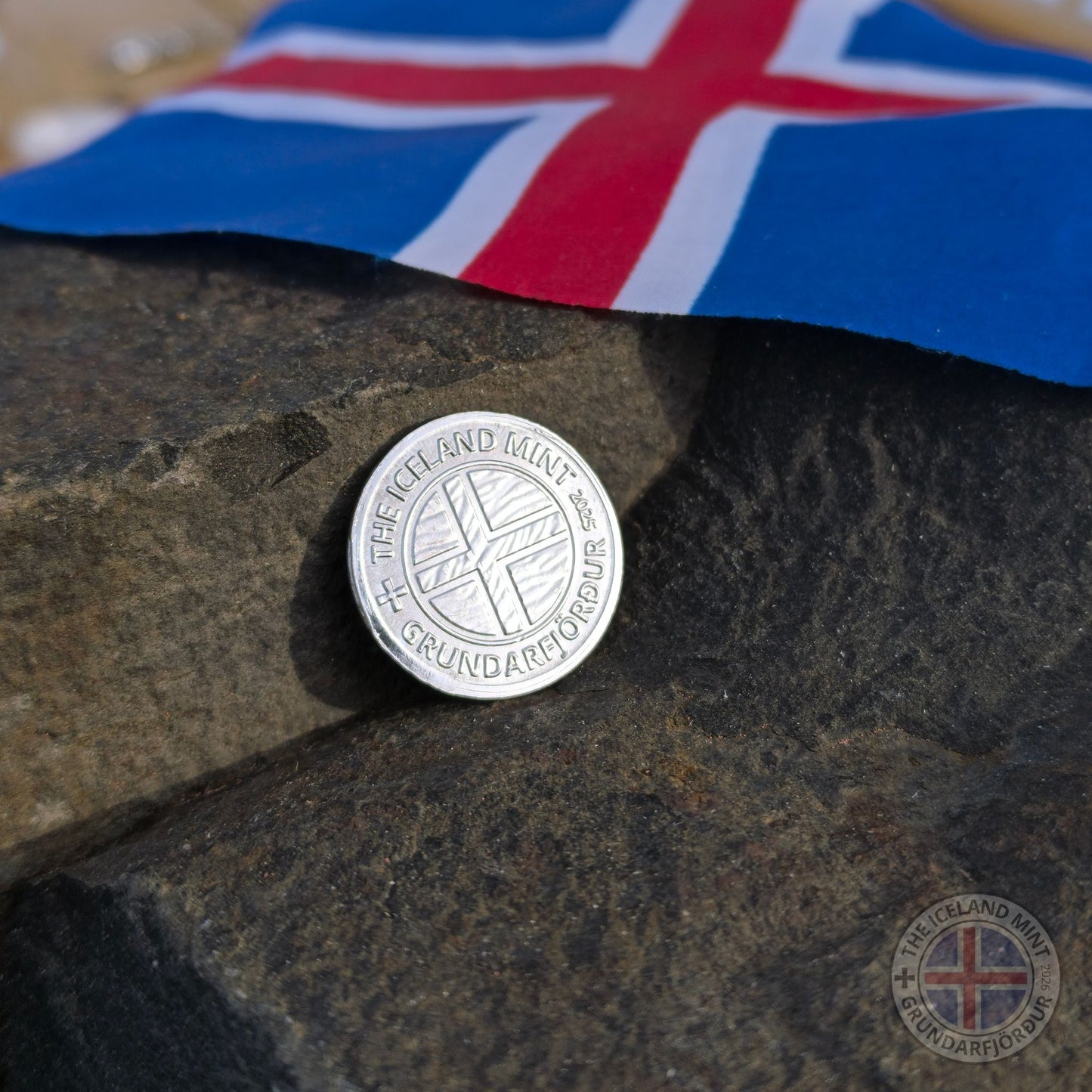 Handminted Icelandic Coin