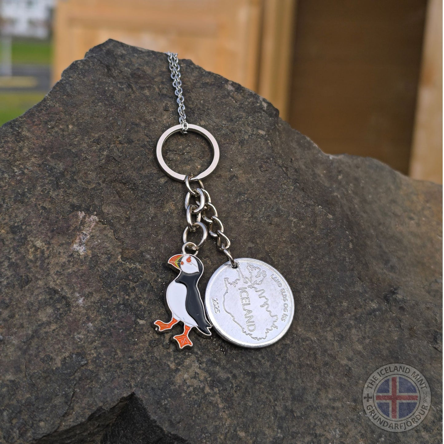 Handmade Icelandic Keychain A