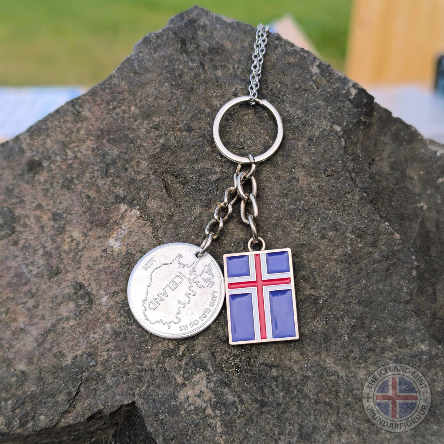Handmade Icelandic Keychain A