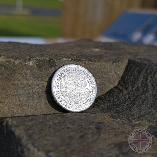 Handminted Icelandic Coin