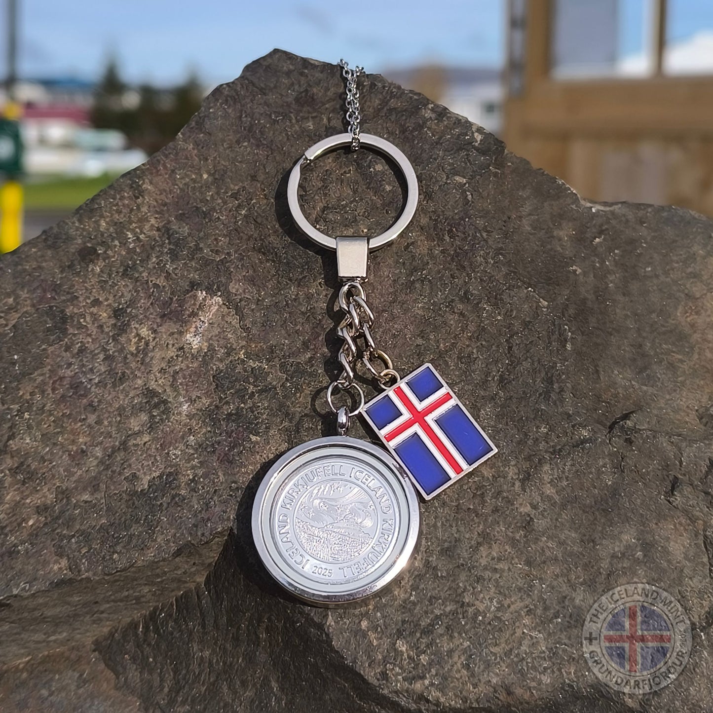 Handmade Icelandic Keychain B