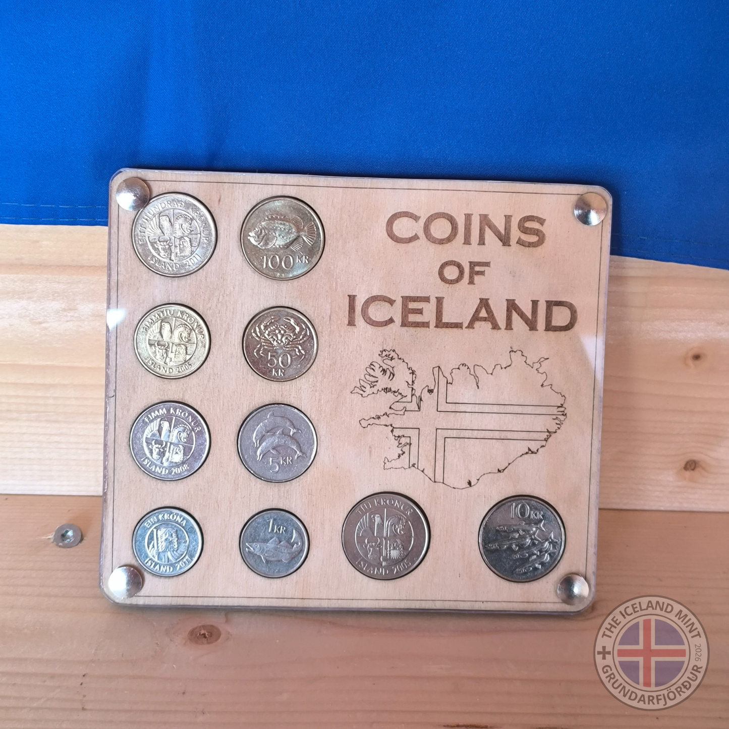 Coins of Iceland holder