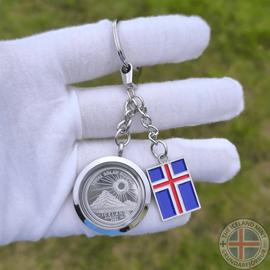 Solar Eclipse Keychain