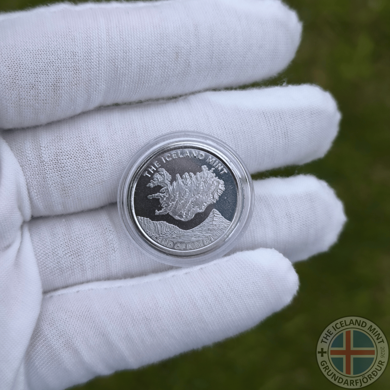 Hand-minted Solar Eclipse Coin