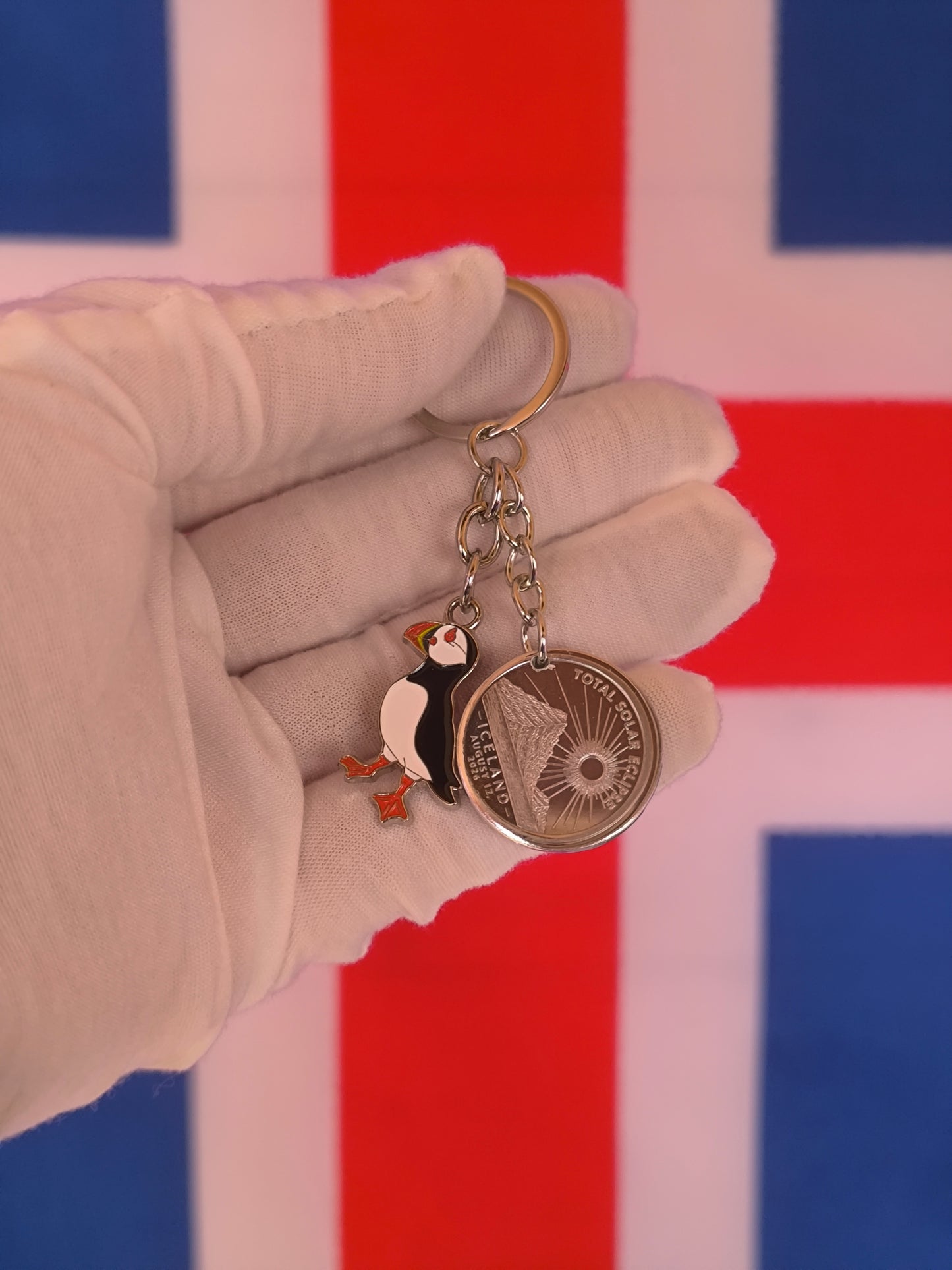 Solar Eclipse Keychain