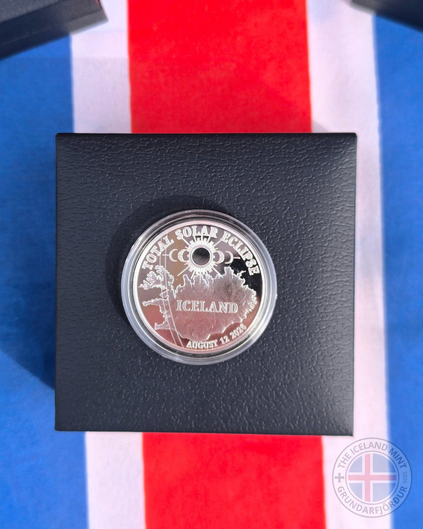 Iceland Eclipse Silver Coin 2026